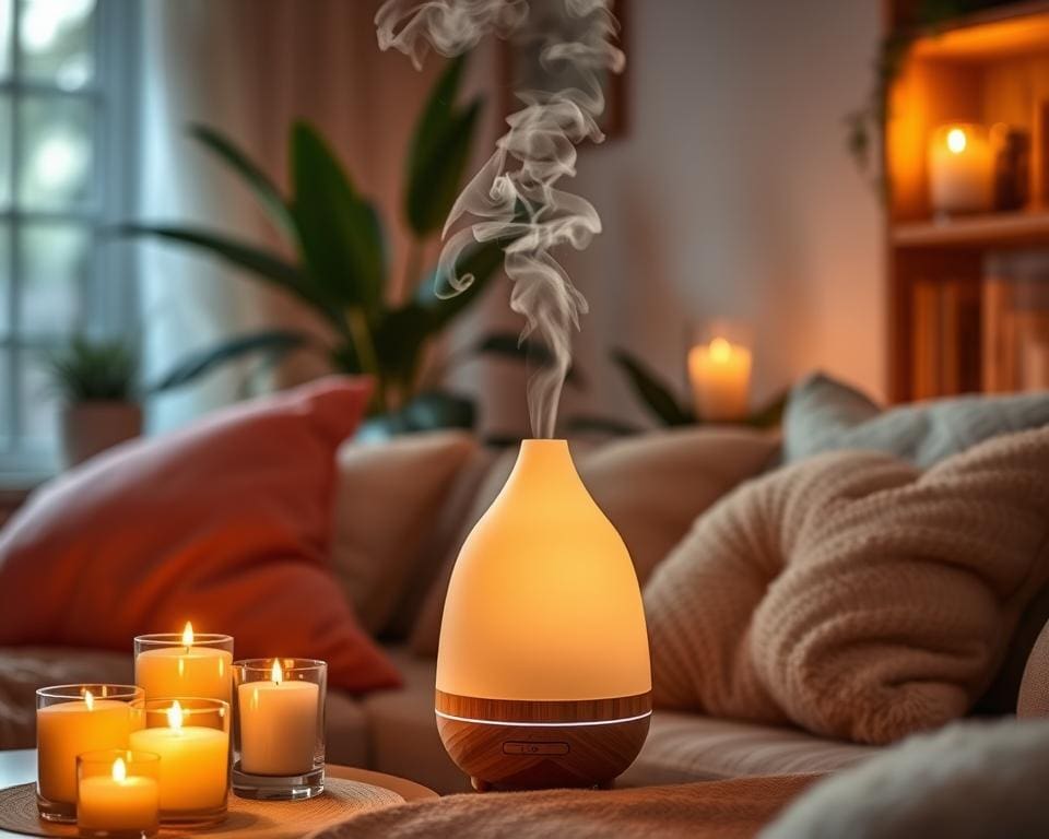 Aromatherapie zuhause mit Duftöl Diffuser