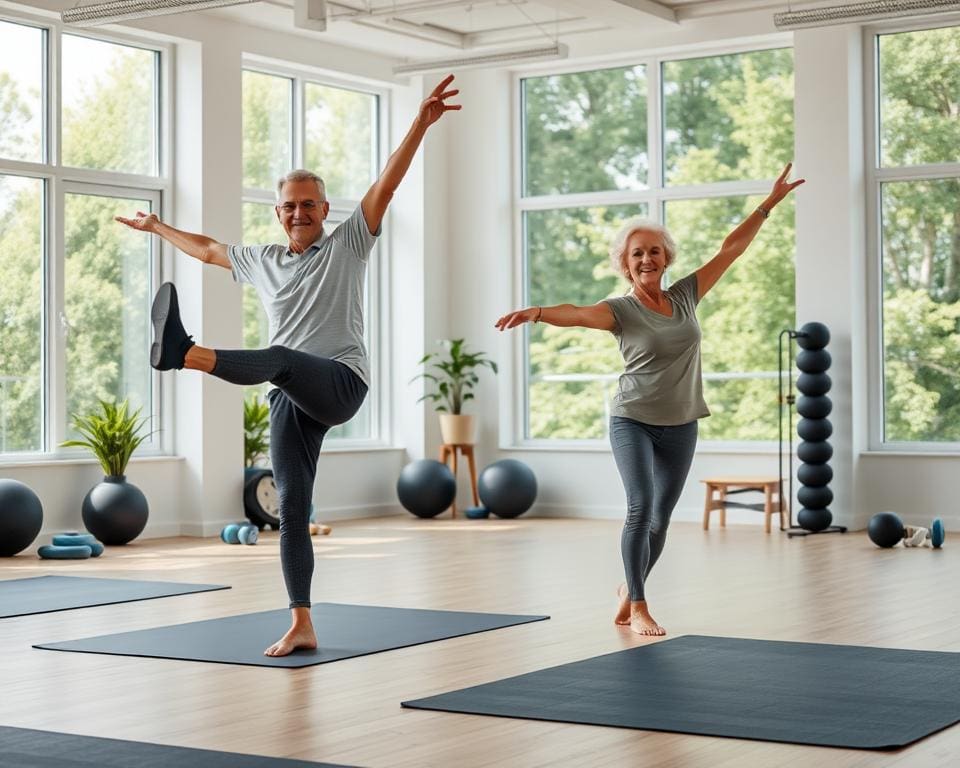 Balance-Training: Sturzprävention im Alter