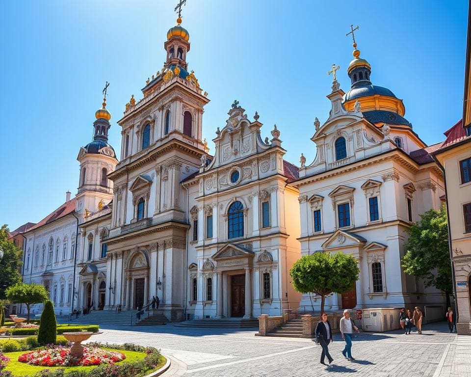 Barocke Kirchen in Bratislava, Slowakei