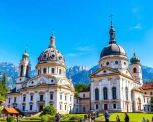 Barocke Kirchen in Salzburg, Österreich