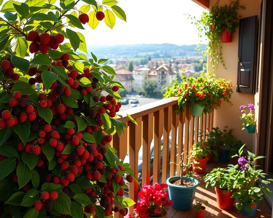 Beeren direkt vor der Tür