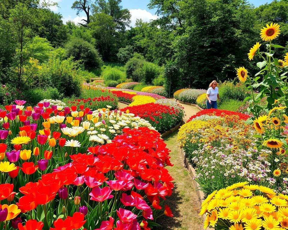 Blumenbeete anlegen: Farbenprächtige Highlights für den Sommer