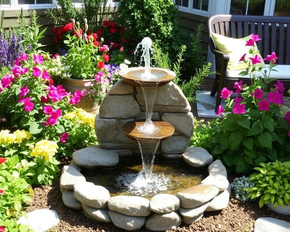 DIY-Gartenbrunnen: Wasser als Highlight im Außenbereich