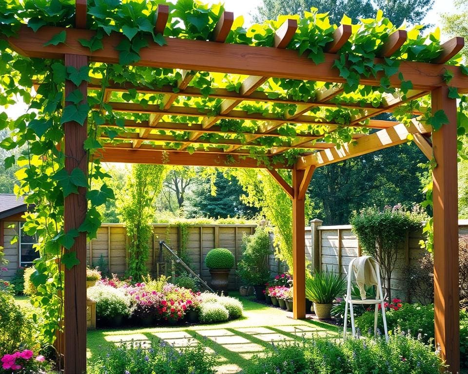 DIY-Pergola: Natürliche Schattenspender für jeden Außenbereich