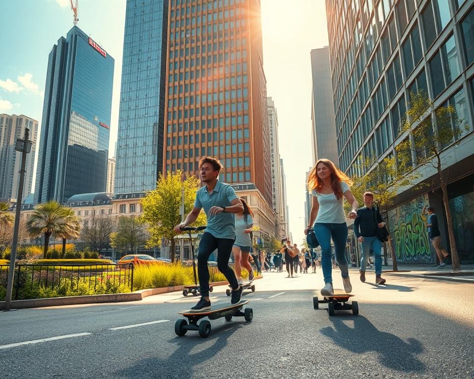 Elektro-Skateboards: Die Stadt neu entdecken