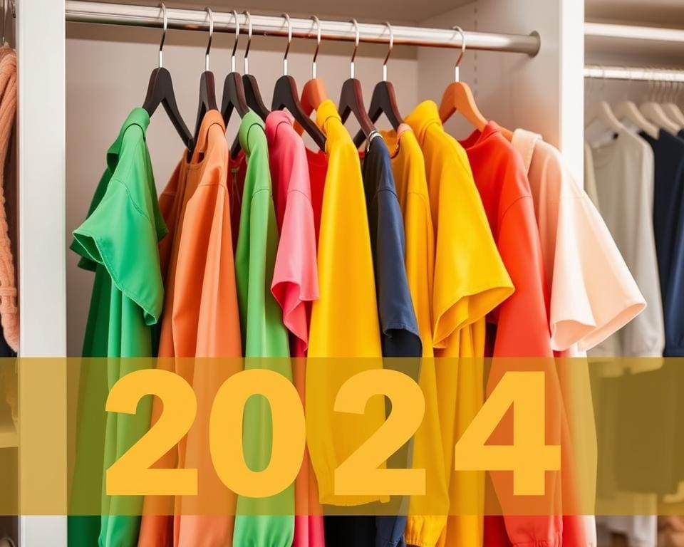 Farben, die deinen Kleiderschrank 2024 erstrahlen lassen