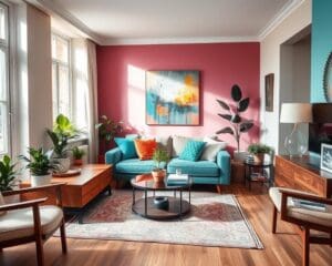 Farben im Wohnzimmer: So wird's lebendig und harmonisch