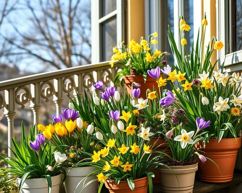 Frühblüher Auswahl Balkon