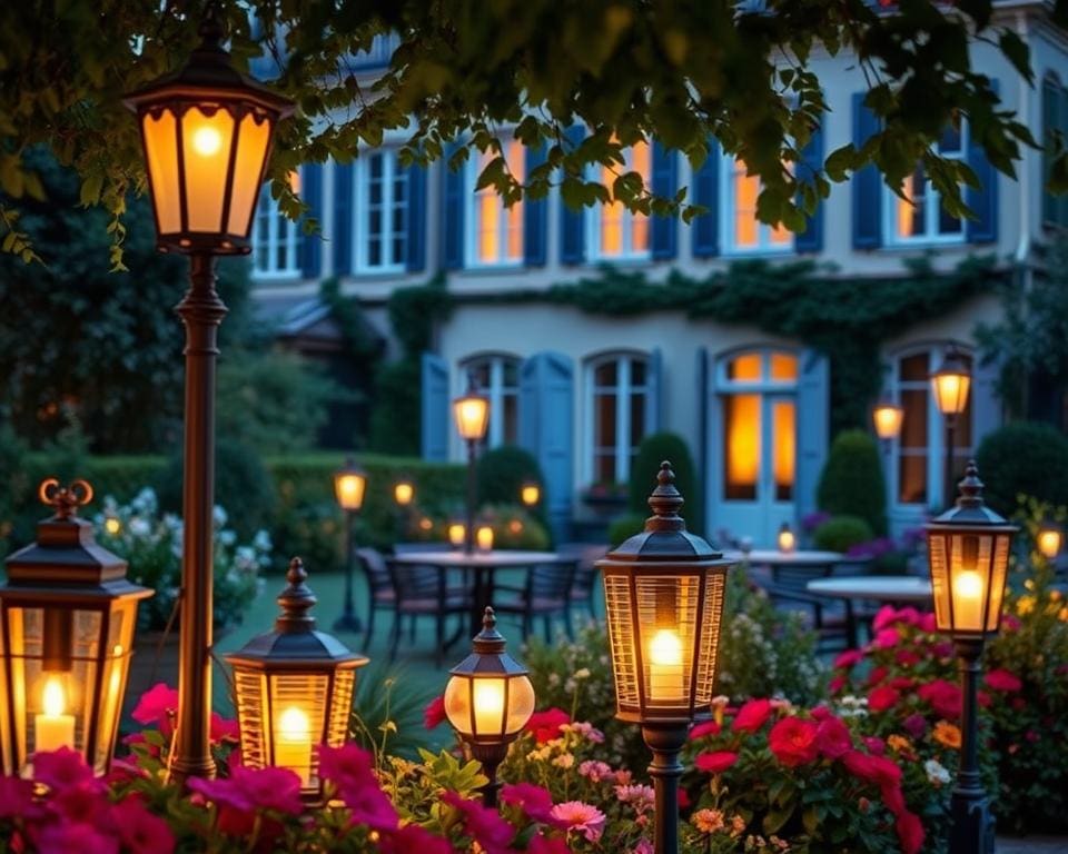 Gartenlampen für den Sommer