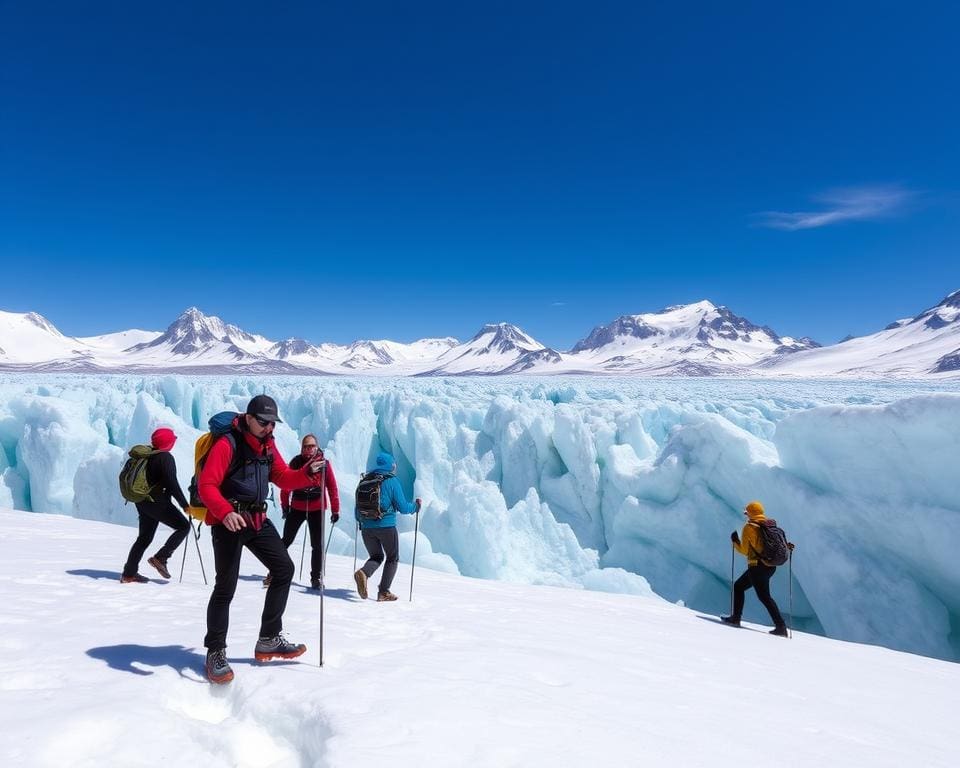 Gletscherwanderungen im Jasper Nationalpark