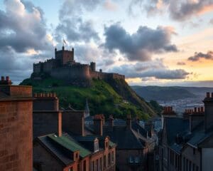 Historische Burgen in Edinburgh, Schottland