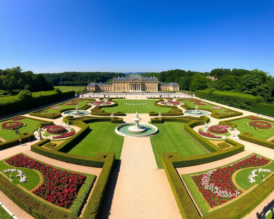 Historische Gärten in Versailles, Frankreich