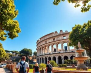 Historische Plätze in Nîmes, Frankreich