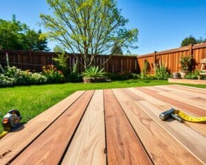 Holzböden im Garten verlegen: Einfache Anleitungen