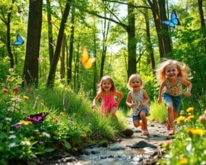 Kinder und Natur: Vorteile für die Gesundheit