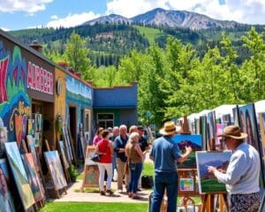 Kreative Kunstszene in Boulder, Colorado