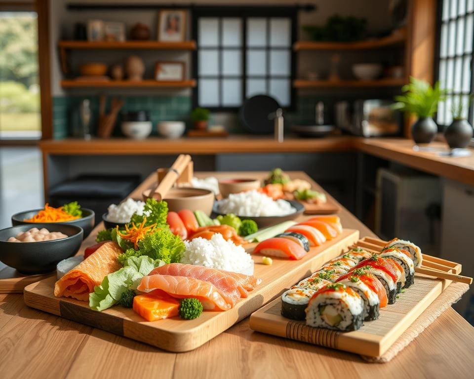 Kulinarische Workshops für Sushikunst