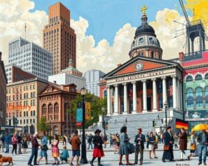 Kunst und Geschichte in Boston, Massachusetts