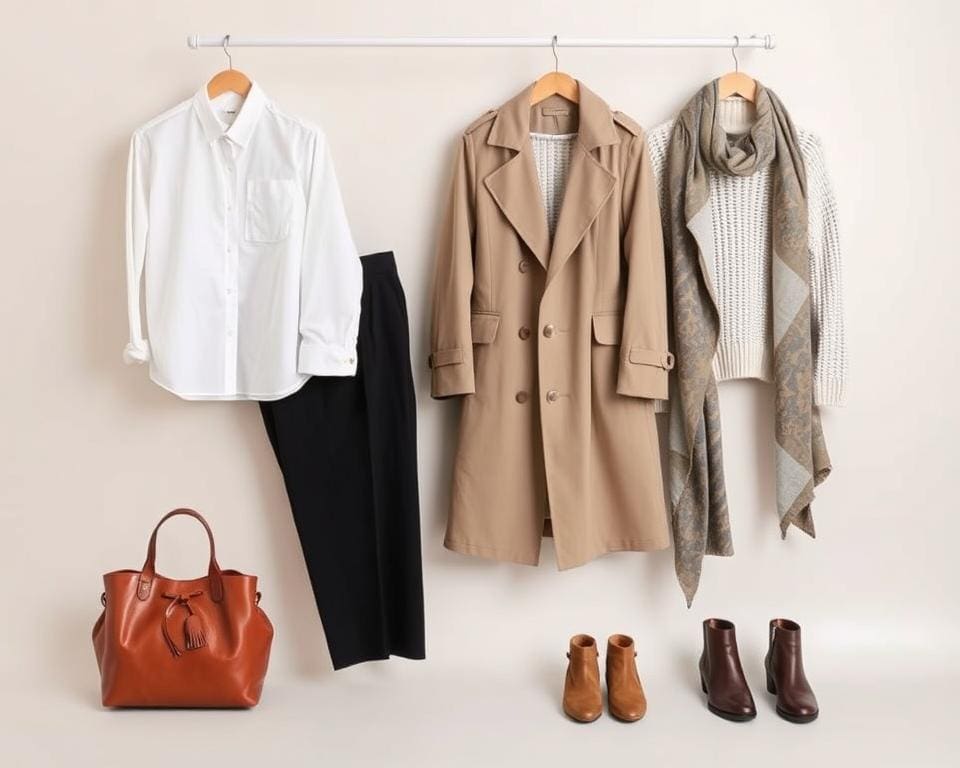 Modische Basics für eine Capsule Wardrobe