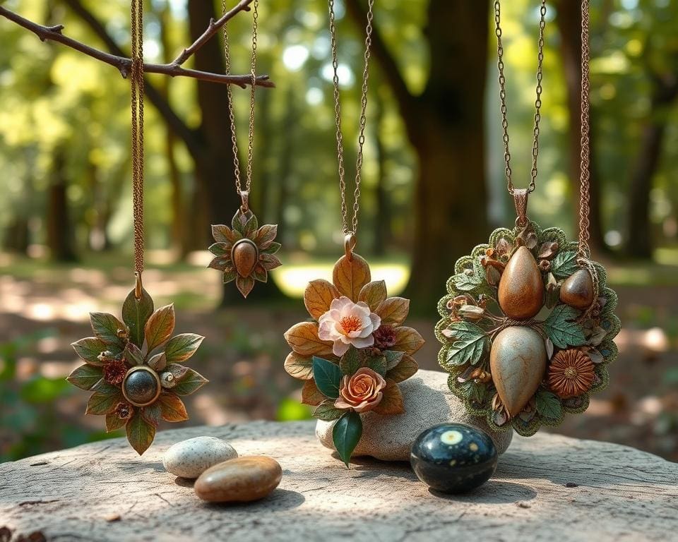 Naturschmuck organische Designs