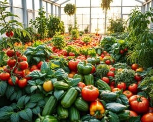 Obst und Gemüse im Wintergarten: Frische Ernte das ganze Jahr