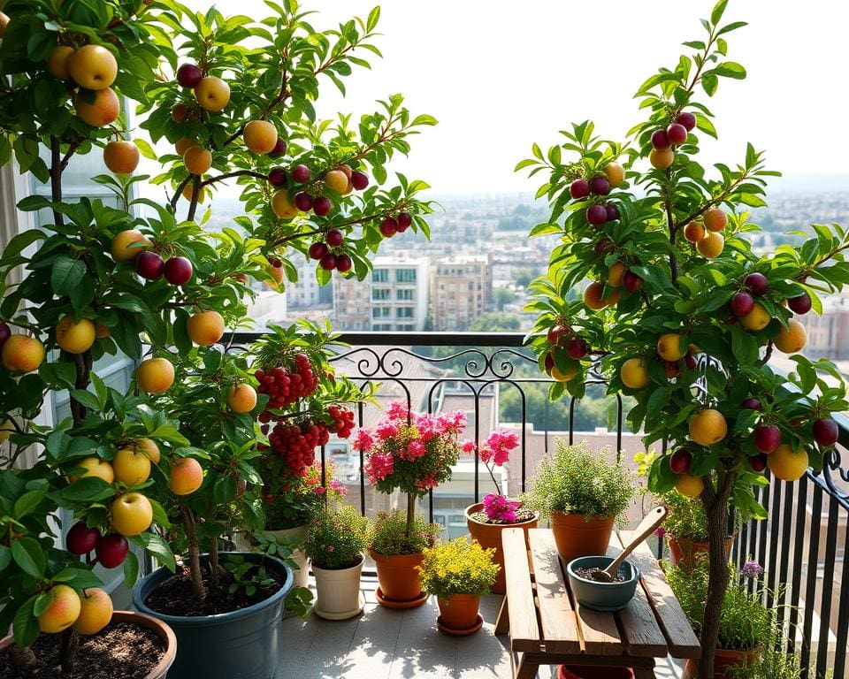 Obstbäume für den Balkon: Ernteglück auf kleinem Raum