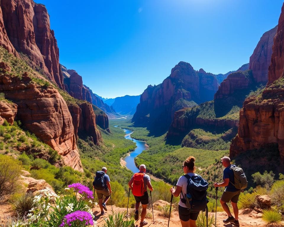 Outdoor-Abenteuer im Zion Nationalpark, Utah