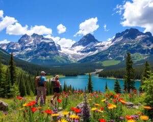 Outdoor-Aktivitäten im Glacier Nationalpark, Kanada