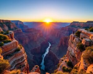 Outdoor-Aktivitäten im Grand Canyon, Arizona