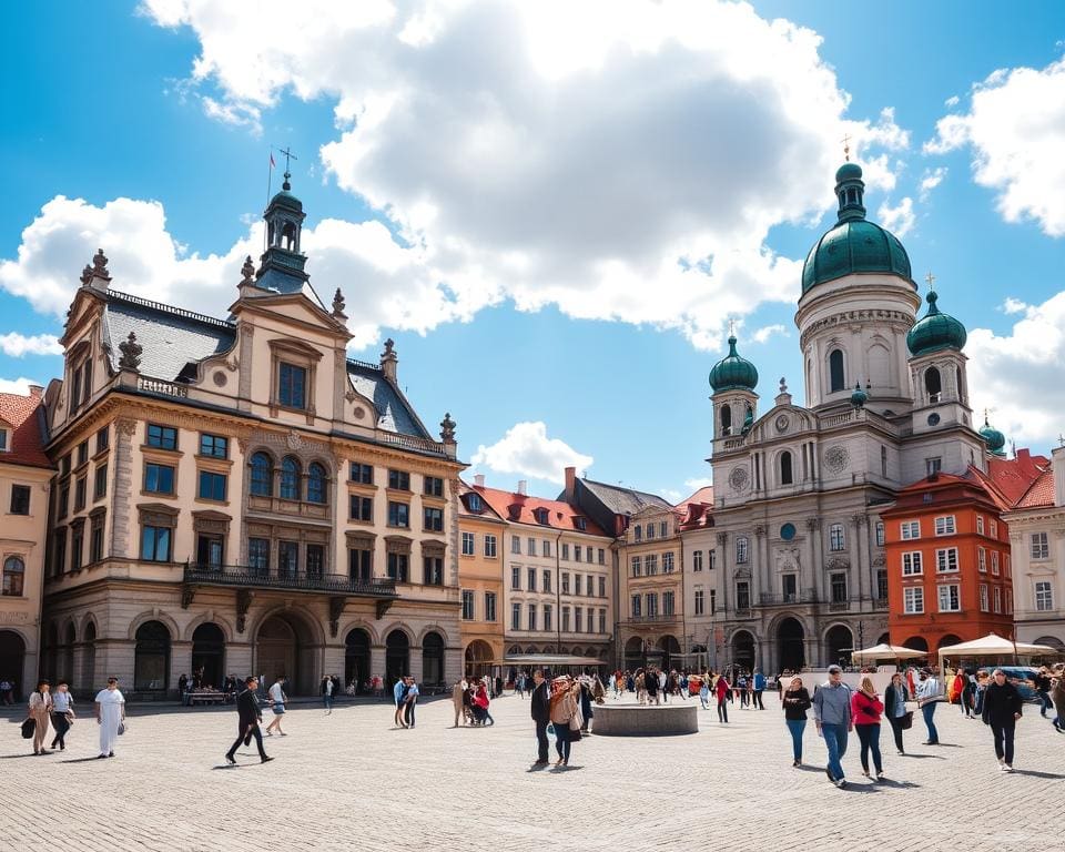 Rathausplatz und Aleksander-Newski-Kathedrale in Tallinn