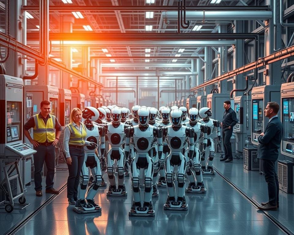 Roboterschwärme in Industrie 4.0