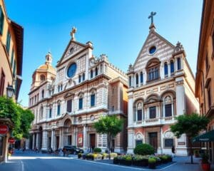 Romanische Kirchen in Bologna, Italien