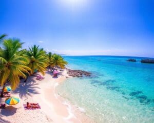 Strände und Sonne in Isla Mujeres, Mexiko