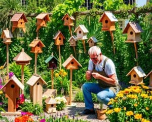 Vogelhäuser selber bauen: Mehr Leben in Ihren Garten bringen