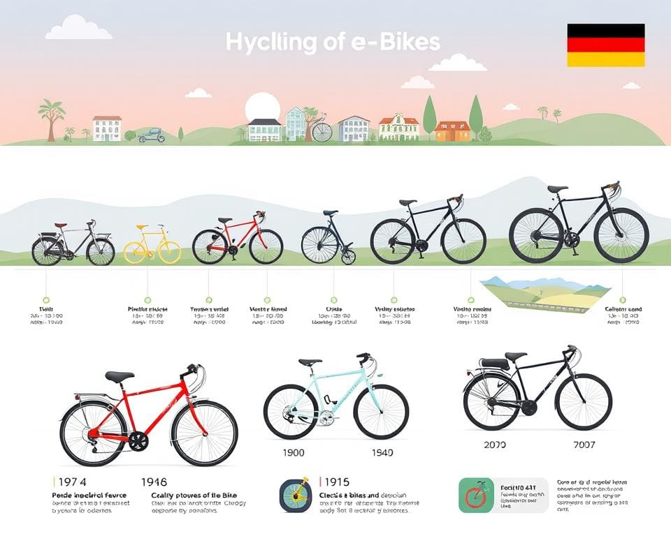 historische Entwicklung der E-Bikes