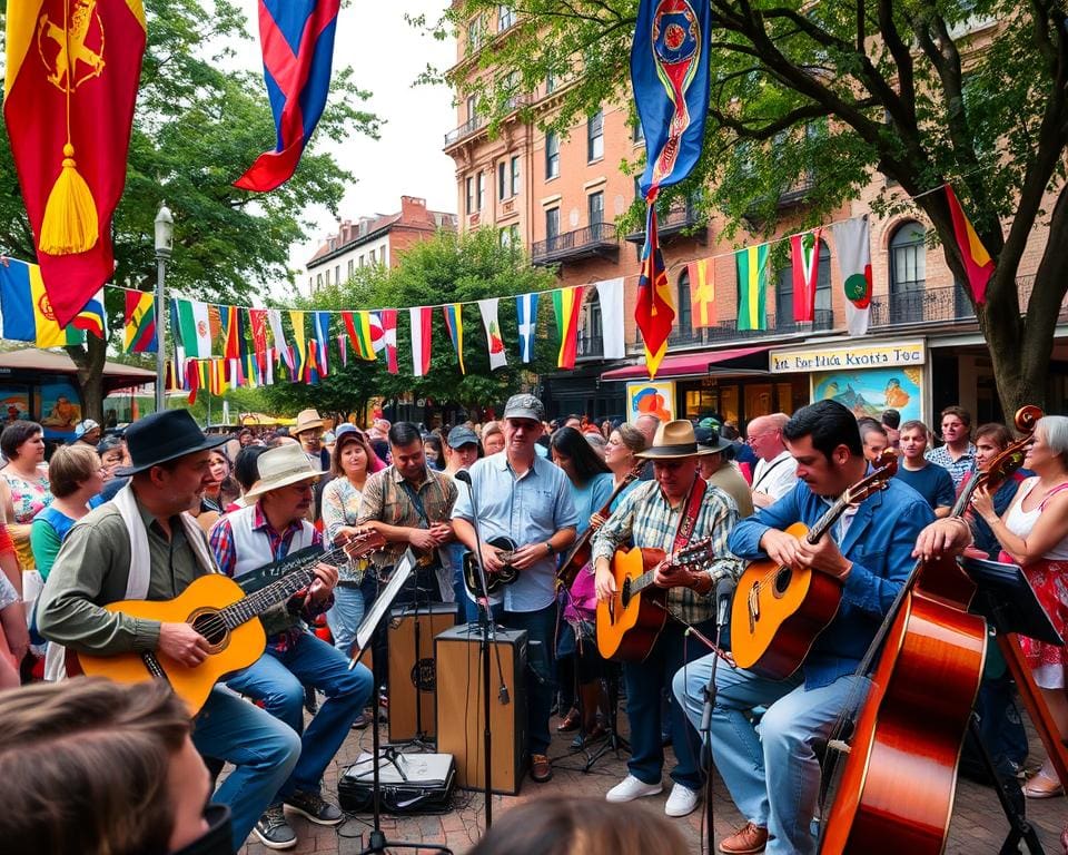 kulturelle Vielfalt in der Musikszene Memphis