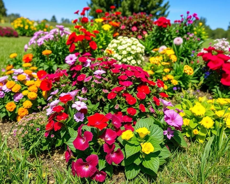 pflegeleichte Pflanzen im Gartenbeet