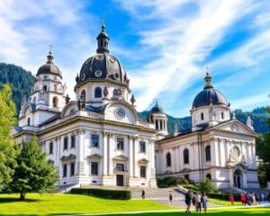 Barocke Kirchen in Salzburg, Österreich