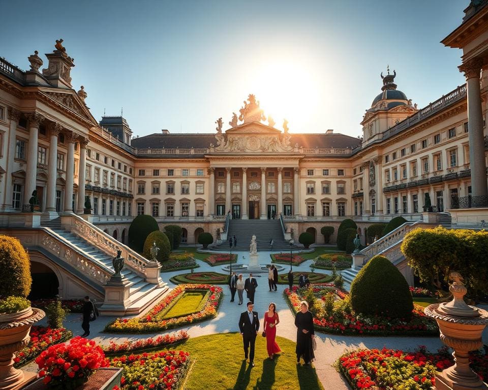 Barocke Paläste in Wien, Österreich