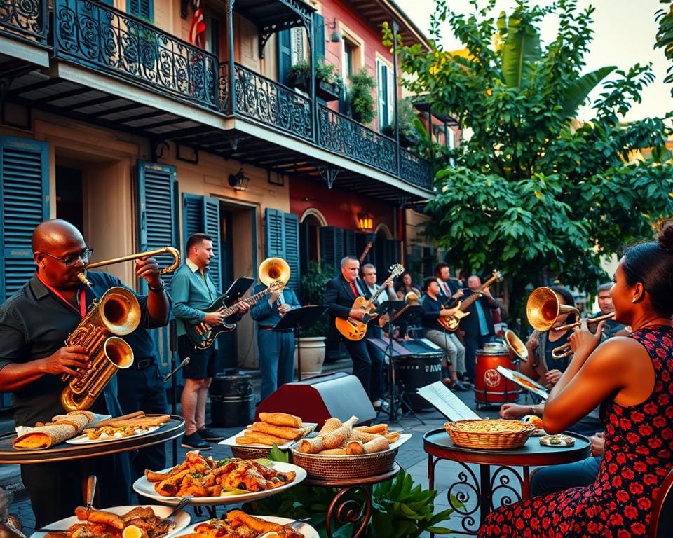 Jazz und Kulinarik in New Orleans, Louisiana