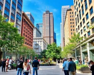 Kunst und Geschichte in Chicago, Illinois