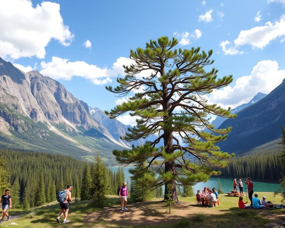 Outdoor-Aktivitäten im Banff-Nationalpark Kanada