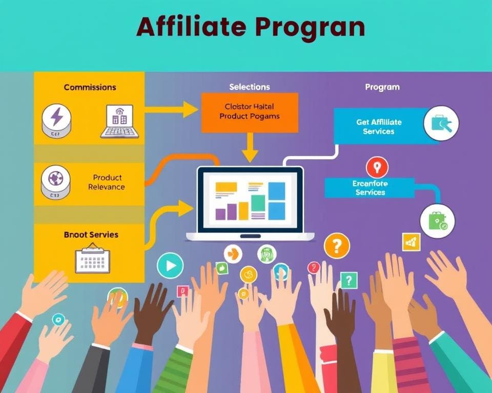 Affiliate Programme Auswahlprozess