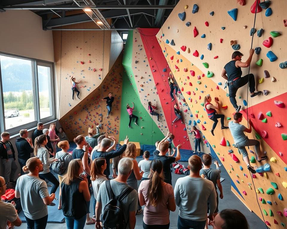 Boulderhallen Schweiz, Gemeinschaftsgefühl im Abenteuersport