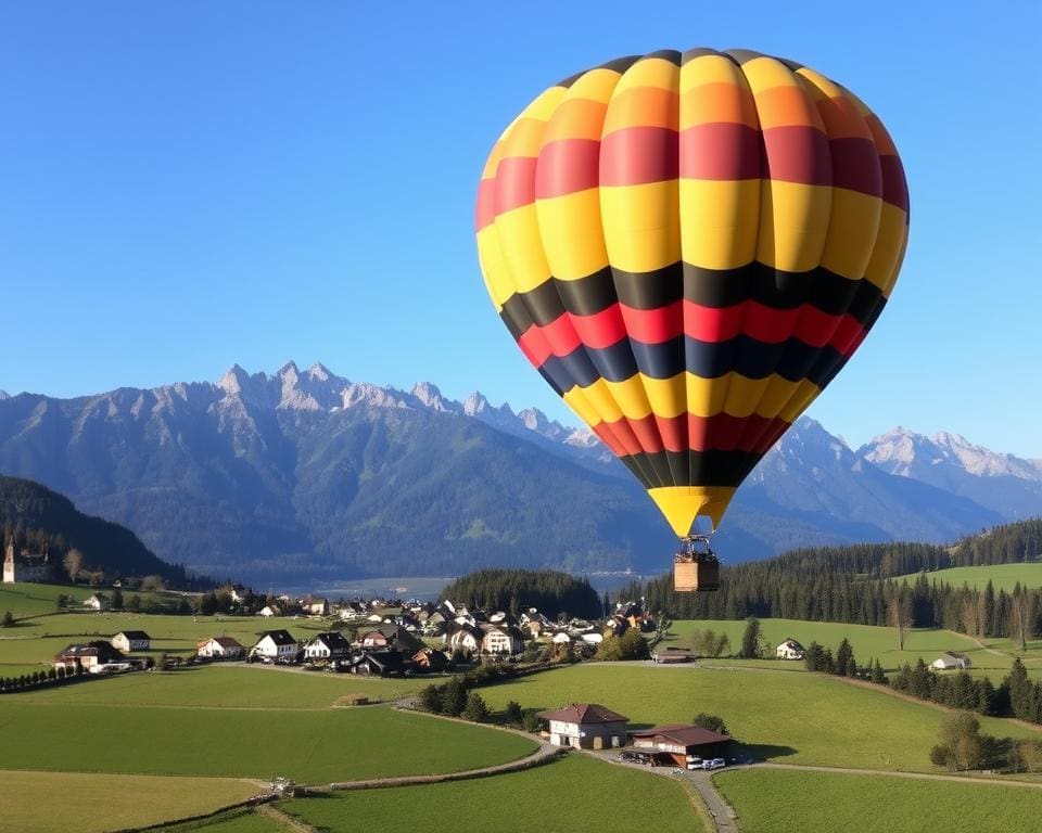 Heißluftballonfahrten in Bayern: Hoch hinaus