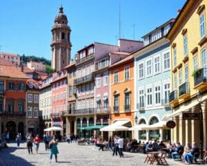 Historische Plätze in Porto, Portugal