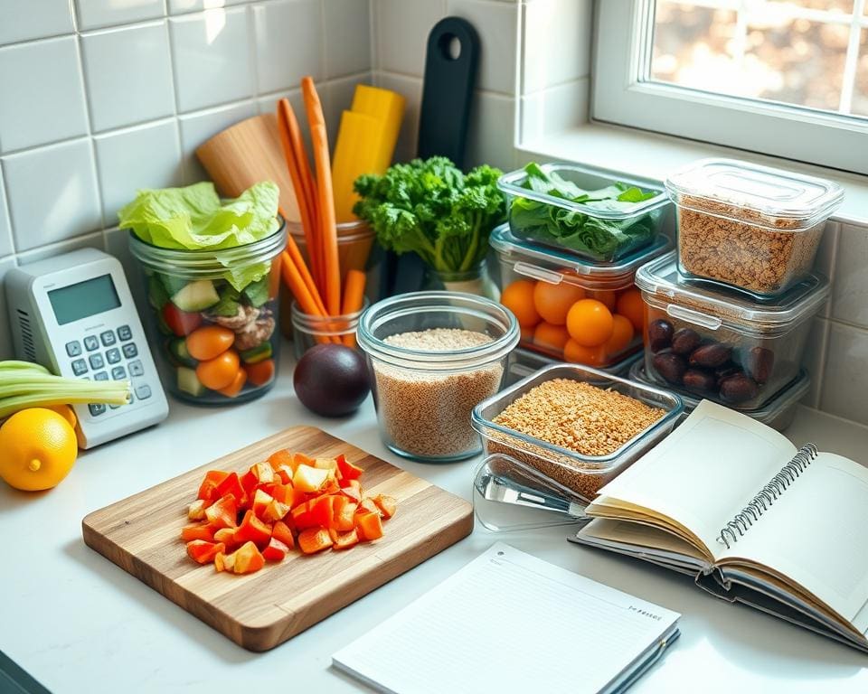 Mahlzeiten planen mit Meal Prep