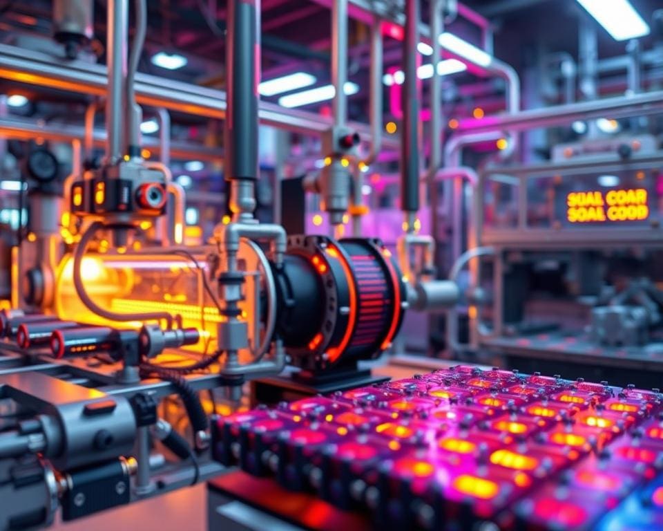 Nanotechnologische Prozesse in der Solarzellenproduktion