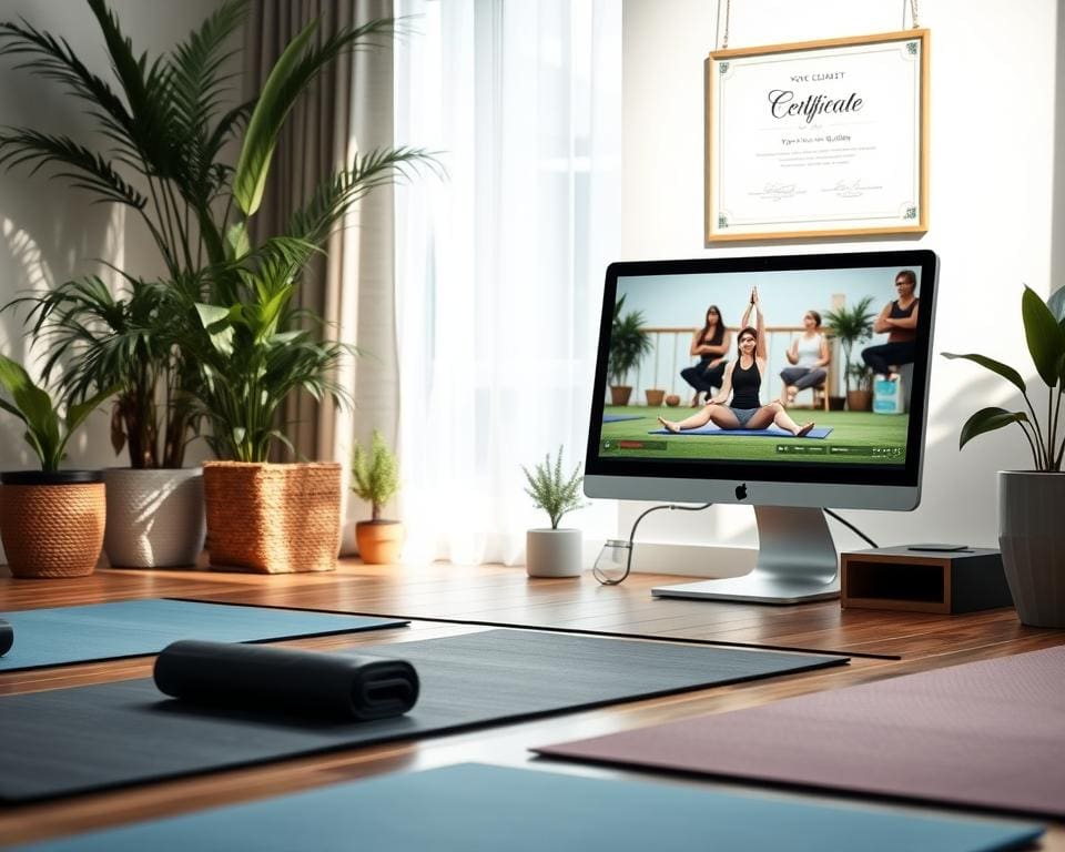 Online Yoga Ausbildung und Yoga Zertifikat