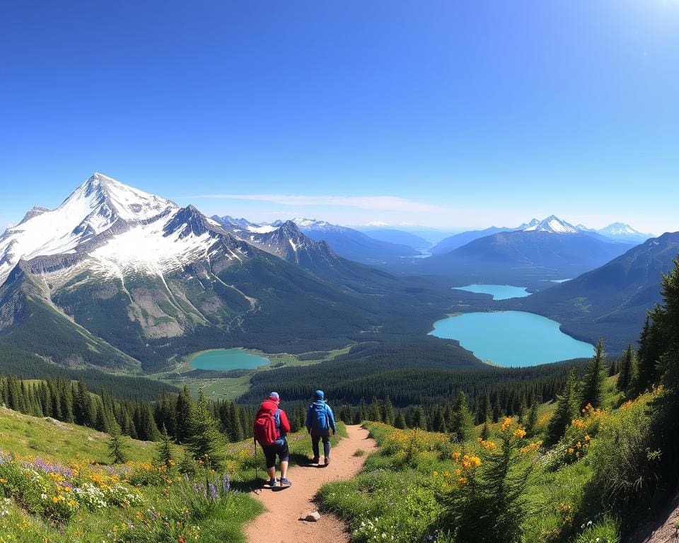 Outdoor-Aktivitäten im Glacier-Nationalpark, Montana